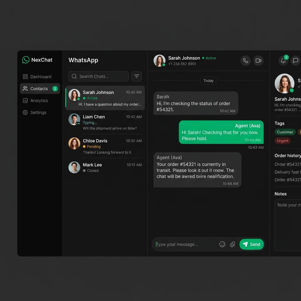 Amoresync Dashboard Mockup